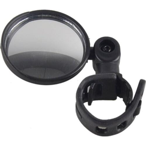 Bicycle Wide-angle Convex Rearview Mirror Scratch Resistant Glass Lens Mountain Bike Multipurpose Repair Modification Cycling