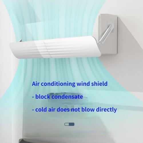 Air Conditioner Air Baffle Outlet Air Conditioner Air Separator Anti Direct Blowing Artifact Wind Baffle Wall Mounted Universal