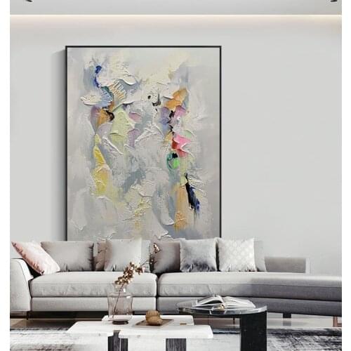 High Quality Pure Hand-painted Oil Painting Abstract Painting Thickness Oil For Wall Decoration Modern Living room