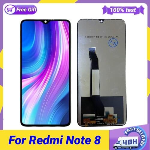 Original For 6.3" Redmi Note 8 LCD Display Touch Screen Digitizer Assembly for Xiaomi Note8 Repair Parts