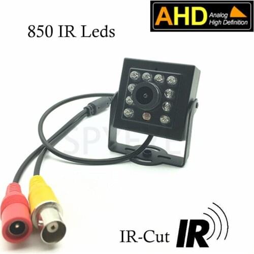 1080P Mini IR AHD Camera 2000TVL 10pcs IR 850nm 2MP Analog High Definition AHD Camera Mini IR Day/Night AHD camera For Home&Shop