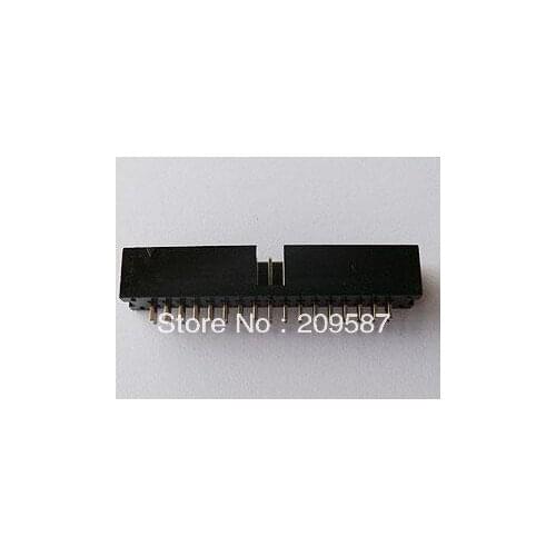 10x DC3 34 Pin Shrouded Male Header Connector 2.54mm