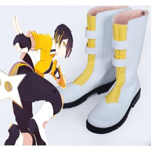 Anime Ensemble Stars Cosplay Shoes Boots Shinobu Sengoku Cosplay Shoes Halloween Party Daily Leisure Shoes Game Cosplay Shoes