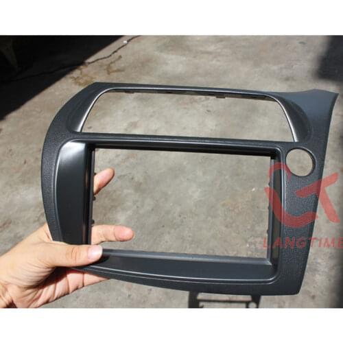 Car refitting DVD frame,DVD panel,Dash Kit,Fascia,Radio Frame,Audio frame for 2005-08 Honda Civic (R-type), 2DIN