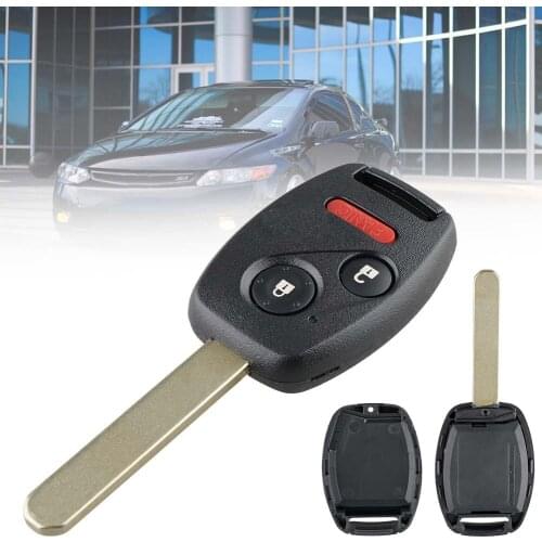 3 Buttons 434MHZ Remote Key Fob For 2007 2008 2009 2010 2011 2012 2013 Honda CR-V CR-Z Honda Accord NHVWB1U523 Chip Car Key Fob