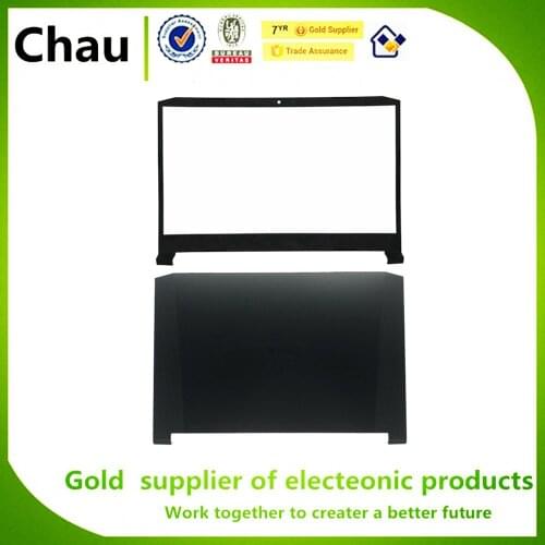 Chau New For Acer Nitro 5 AN515-54 AN515-54W2 AN515-43 LCD Back Cover & LCD Front Bezel
