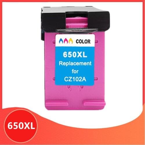 Color Compatible Ink Cartridge 650XL Replacement for hp650 for hp 650 xl Deskjet 1015 1515 2515 2545 2645 3515 4645 Printer