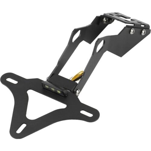 Motorcycle Fender Eliminator Number Plate LED Light License Plate Holder Bracket for Honda CBR250RR 2017-2020