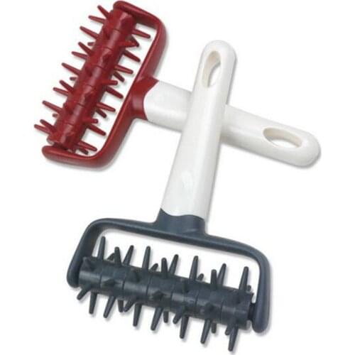 Pizza Cookies Baking Tools DIY Plastic Dough Roller Pastry Pie Needle Wheels Cutter Sewing Machine Bread Hole Punch Bakeware