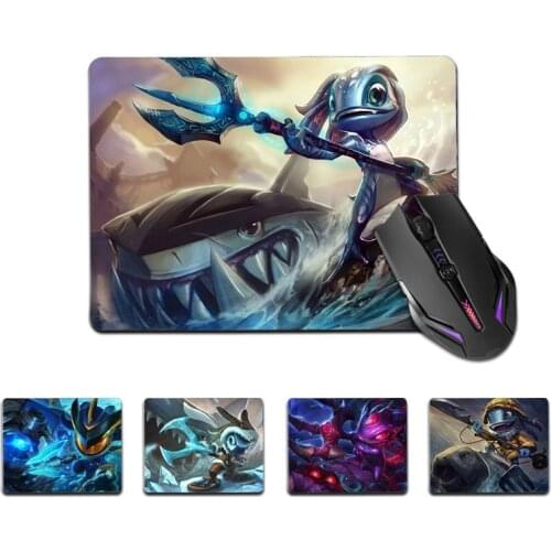 FHNBLJ Top Quality league of legends Fizz Office Mice Gamer Soft Mouse Pad Top Selling Wholesale Gaming Pad mouse