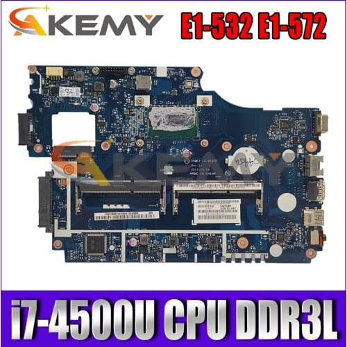 NB.MFM11.008 NBMFM11008 For Acer E1-532 E1-532G TPM255 E1-572 E1-572G Laptop Motherboard V5WE2 LA-9532P With i7-4500U CPU DDR3L