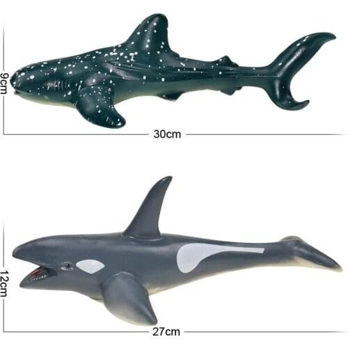 Simulation Of Marine Life Animal Great White Shark Shark Tiger Shark Hammerhead Shark Decompression Toy Kids Toys