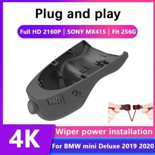 New! 4K Car Driving Recorder Easy to install For BMW mini Deluxe 2019 2020 Car DVR Wifi Video Recorder Dash Camera Full hd 2160P