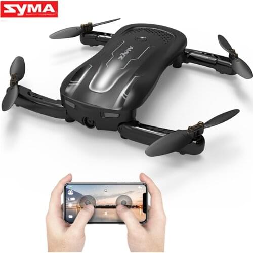 Original SYMA Z1 Pocket Folding Quadcopter Fixed Height Optical Flow Positioning Aerial Remote Control Drone