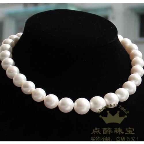 Send my mother a little drunk 12-15mm round large particles of natural pearl light AAAB shipping female