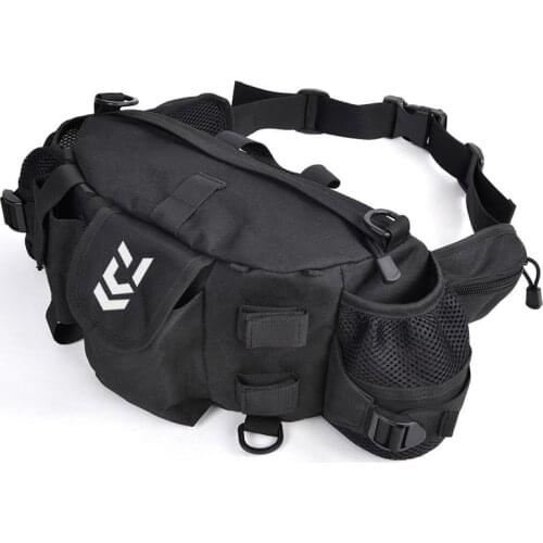 Outdoor Tactical Waterproof Camping Fishing Bag Multifunctional Camouflage Unisex Waist Bag Sports Travel Driving Belt Bags