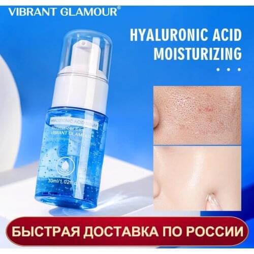 VIBRANT GLAMOUR Hyaluronic Acid Face Serum Moisturizing Nourishing Repairing Remove Fine Lines Anti-Aging Anti-Wrinkle Deep Care