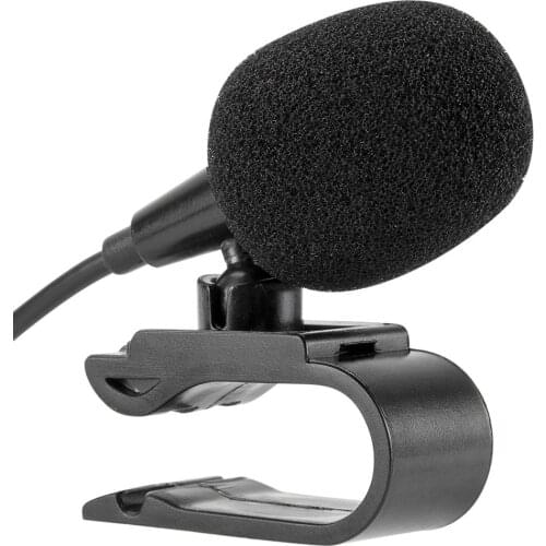 1pcs Car Audio Microphone 3.5mm Clip Jack Plug Mic Stereo Mini Wired External Microphone For PC Auto Radio 3m Long Professionals