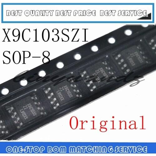 10PCS/LOT X9C102S X9C103S X9C104S X9C503S SOP-8 In Stock quality assurance