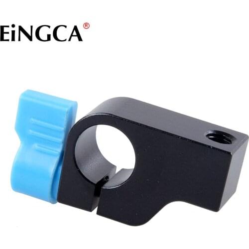 10 Pieces Camera DSLR Rig 15mm Rod System Clamp with 1/4" Screw Mount For Magic Arm Super Photo Studio Accessories