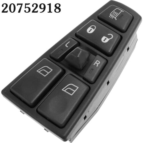 20752918 20568857 20455317 Electric Window Switch For VOLVO FH12 window switch FM12 FM9 20455317 20953592 20452017