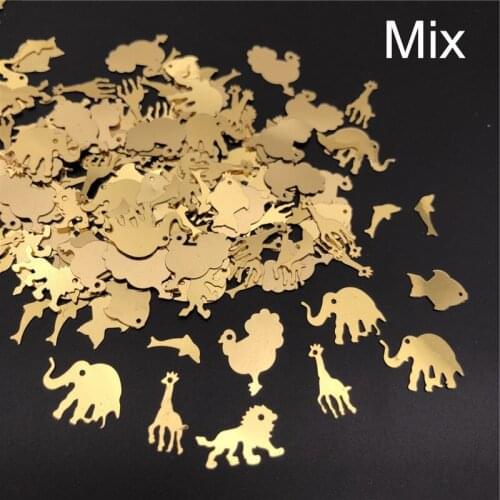 30g Dolphin,Lion,Giraffe,Elephant,Turkey,Fish Loose Sequin Paillette Sewing,Wedding Craft,Women Kids DIY ,Craft filler