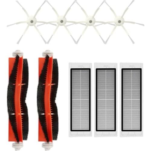 Side Brushes Roller Brushes Hepa Filters for Xiaomi Vacuum 2 for Roborock S50 S51 S6 for Robot Vacuum Cleaner Parts