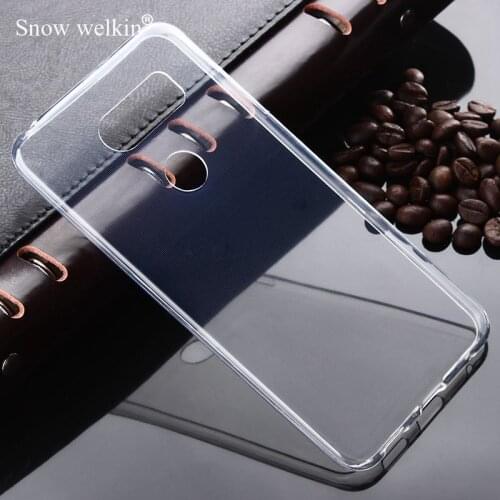 For LG V30 ThinQ Transparent Silicone Soft TPU Phone Case For LG V30 V30+ V30S ThinQ V35 6.0inch Ultra Thin Cases Back Cover