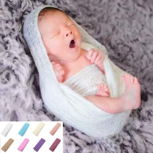 Newborn Baby Boys Girls Wrap Infant Photography Photo Prop Blanket Rug Backdrop