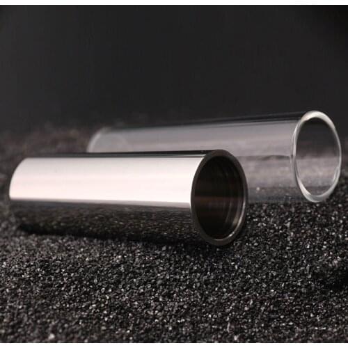 Electric Guitar String Plexiglass Slide Glass Finger Tube Knuckle Sliding Metal Stringed Accessories