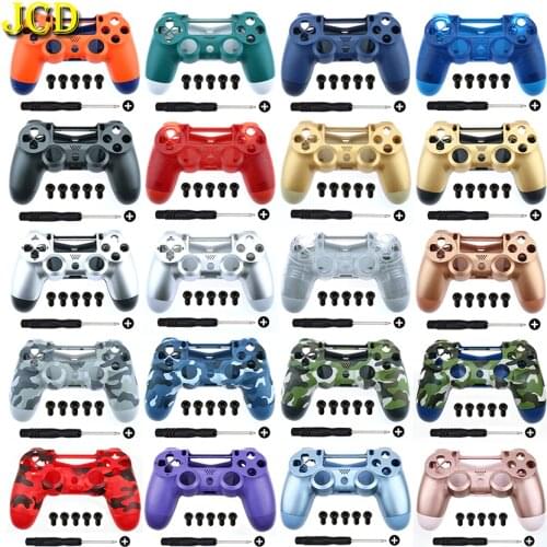 JCD For PS4 Pro Slim Controller JDS 040 JDS-040 V2 Front Back Hard Plastic Housing Shell Case For Dualshock 4 pro Gen 2 Gamepad