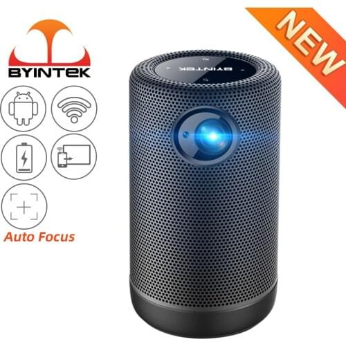 BYINTEK P30 Mini Digital DLP Smart Android WIFI Pocket Portable Full HD 1080p TV LED Video Projector for 4K Smartphone