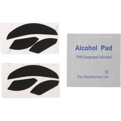 Hotselling 2 Sets 0.6mm Thickness Replacement Mouse Feet Skates For Steelseries RIVAL 10