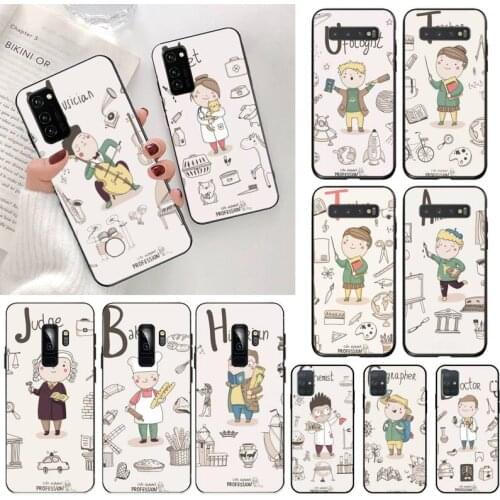 Cute Lovely Teacher Coque Shell Phone Case for Samsung S20 plus Ultra S6 S7 edge S8 S9 plus S10 5G lite 2020