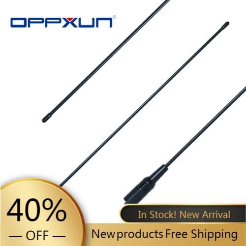 Na-771 SMA- F Female Dual Band Antenna VHF/UHF Signal Extend Amplifier Soft Antena for Baofeng UV-5R 82 BF-888S Walkie Talkie