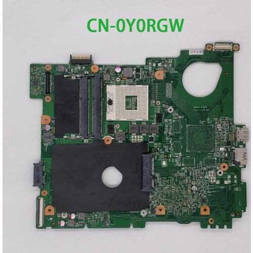 Genuine CN-0Y0RGW 0Y0RGW Y0RGW HM67 DDR3 Laptop Motherboard Mainboard for Dell Vostro 3550 V3550 Notebook PC