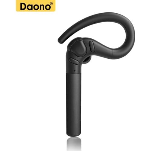 DAONO bluetooth 4.1 wireless headphones earphone headset with microphone mini handfree ear hook headset for iphone xiaomi samsun