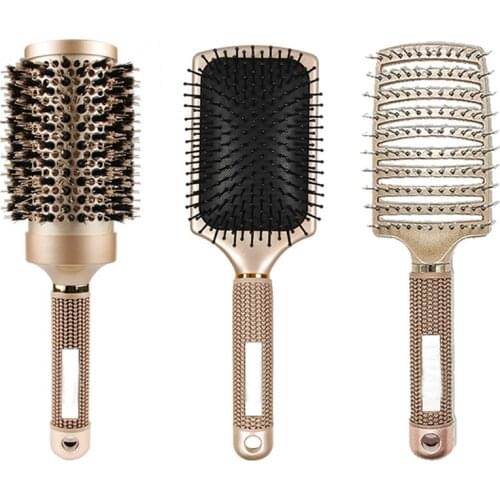 Original Hair Brush Magic Hair Comb Detangling Hair Brush Detangle Lice Massage Comb Women Tangle Hairdressing Salon 2020