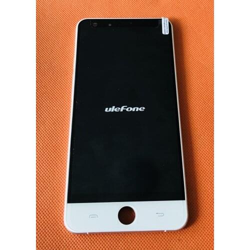 Used Original LCD Display +Digitizer Touch Screen + Frame for Ulefone be touch MTK6752 Octa Core HD Free shipping