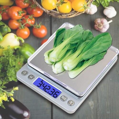 Portable Kitchen Scales Precise Electronic Digital Scale Mini Pocket Case Postal Jewelry Weight Gram Balanca Food 500g 3kg