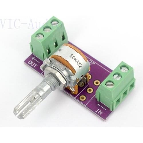 1PC Japan ALPS RK16 50KAX2/100KAX2 Volume LOG Stereo Potentiometer 2-gang Dual 50K/100K Knurled Shaft Potentiometer+PCB Plate
