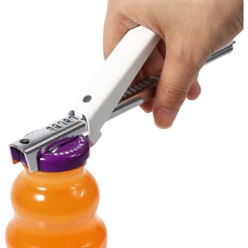 Adjustable Manual Stainless Steel Jar Lid Opener Gripper Can Bottle Opening Tool