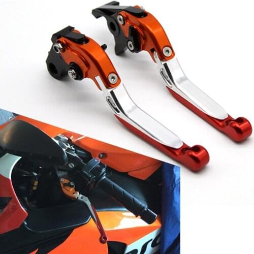 For HONDA CBR250R CBR300R CB300F CBR500R CB500F CB500X 2010-2020 Motorcycle Accessories Folding Extendable Brake Clutch Lever