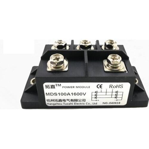 Three-phase rectifier bridge for welding machine 100A MDS100-16 MDS100A1600V 1800V2000V inverter