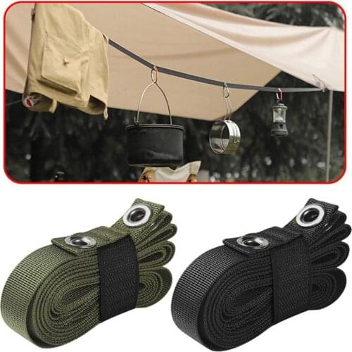 Tent Canopy Extension Belt Multifunctional Clothesline Drawstring Windproof Rope Camping Outdoor Rope Camping Wholesale