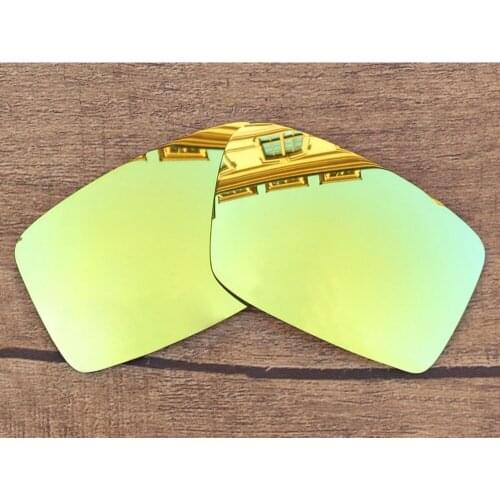 Vonxyz 24K Mirror Polycarbonate Replacement Lenses for-Oakley Twitch Frame