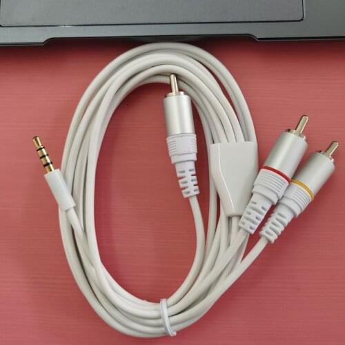 5pcs 2meter 6ft 3.5mm to 3 RCA Male Adapter Audio Cable