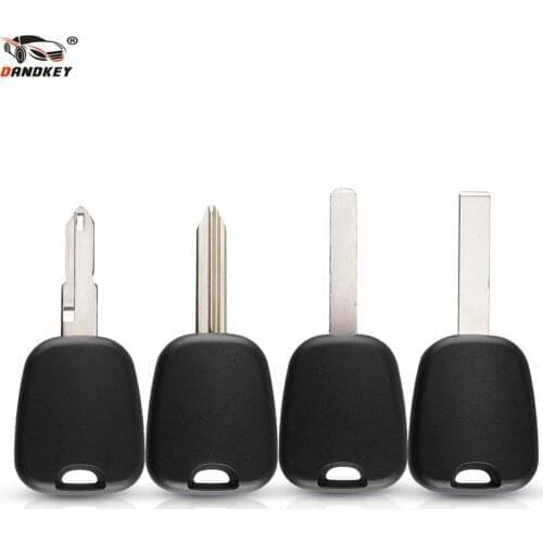 Dandkey 10pcs Replacement Transponder Auto Car Key Cover For Peugeot 106 107 307 207 306 For Citroen C2 C3 SX9 NE73 VA2 HCA NE78