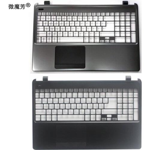 New for Acer Aspire E1-572 E1-570 E1-530 E1-510 E1-570G E1-572G Palmrest cover upper case keyboard bezel without touchpad