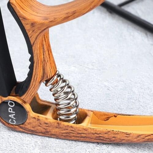 Aluminium Alloy Metal New Guitar Capo Quick Change Clamp Key Acoustic Classic Guitar Capo For Tone Adjusting